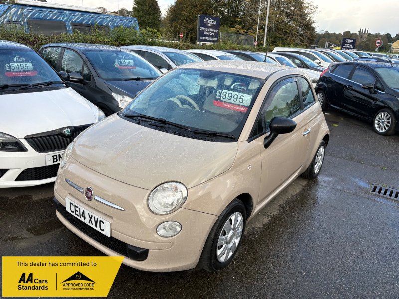 2014 Fiat 500 1.2 Pop Hatchback 3dr Petrol Manual Euro 6 s/s 69 bhp