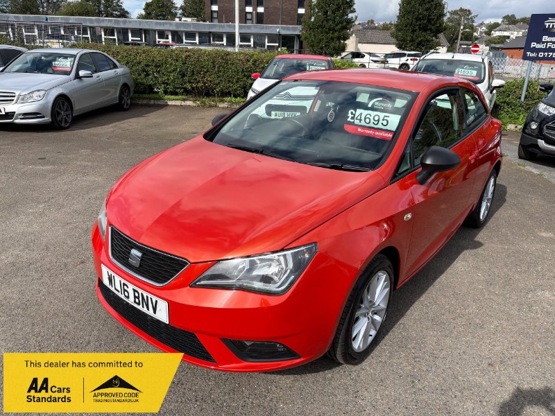 2016 SEAT Ibiza 1.0 Vista Sport Coupe 3dr Petrol Manual Euro 6 75 ps