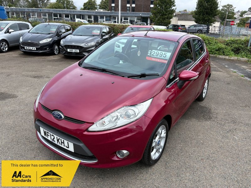 2012 Ford Fiesta 1.25 Zetec Hatchback 5dr Petrol Manual 129 g/km 81 bhp