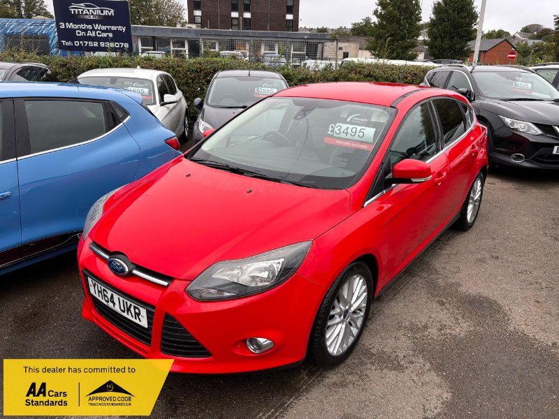 2014 Ford Focus 1.0T EcoBoost Zetec Navigator Hatchback 5dr Petrol Manual Euro 5 s/s 125 ps