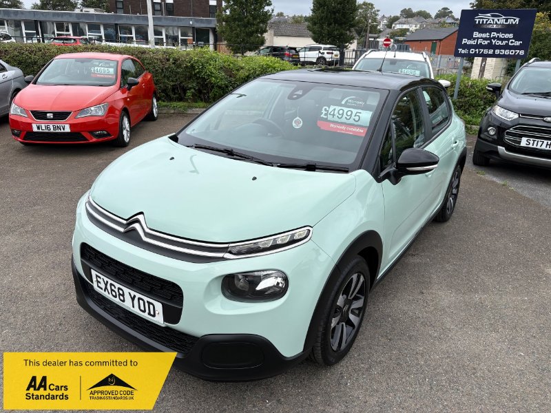 2018 Citroen C3 1.2 PureTech Feel Hatchback 5dr Petrol Manual Euro 6 82 ps