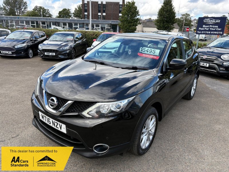 2016 Nissan Qashqai 1.5 dCi Acenta SUV 5dr Diesel Manual 2WD Euro 6 s/s 110 ps